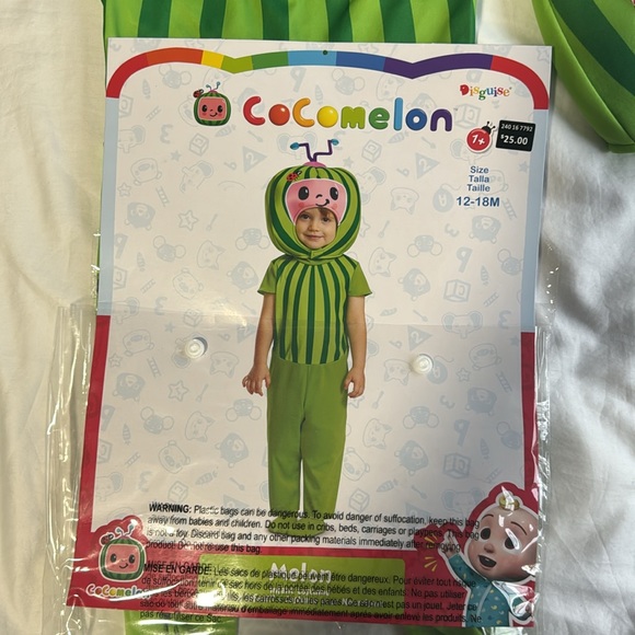 Disguise Cocomelon Infant/Toddler Melon Costume - Picture 7 of 11